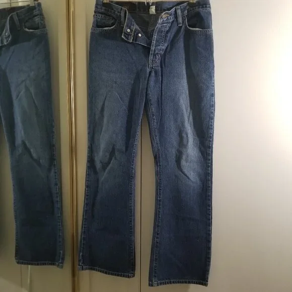 Abercrombie & Fitch boot-cut jeans, size 4 regular - Picture 1 of 9